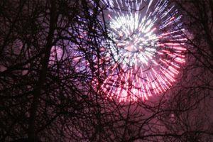 Fireworks Spectacular event at Beaulieu, near the Beaulieu River