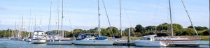 Moorings and rallies on the Beaulieu River