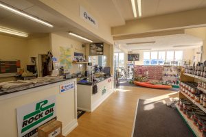 BHG Service Chandlery at Buckler's Hard Yacht Harbour