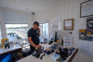 Beaulieu River team member in the Harbour Master's Office