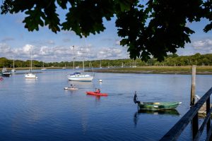 Kayaking on the Beaulieu River