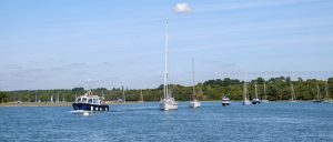 Buckler's Hard river cruise and boat moorings