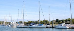 Moorings and rallies on the Beaulieu River