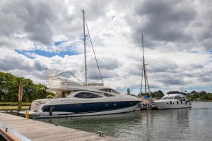 Buckler's Hard Yacht Harbour marina pontoon