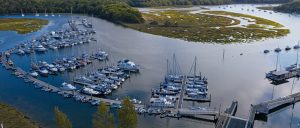 Buckler's Hard Yacht Harbour on the Beaulieu River