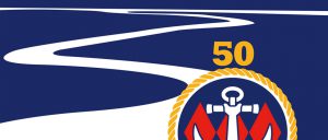 Beaulieu River Golden Anniversary burgee design by Philip Dyke