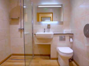 Shower facilities at Buckler's Hard Yacht Harbour