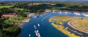 Buckler's Hard Yacht Harbour on the Beaulieu River