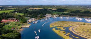 Buckler's Hard Yacht Harbour on the Beaulieu River