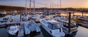 Buckler's Hard Yacht Harbour on the Beaulieu River