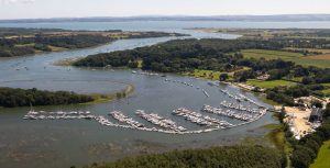 Buckler's Hard Yacht Harbour on the Beaulieu River