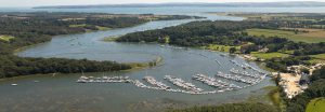 Buckler's Hard Yacht Harbour on the Beaulieu River