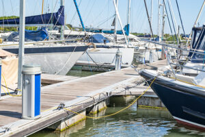 Berths in the Buckler's Hard Yacht Harbour marina